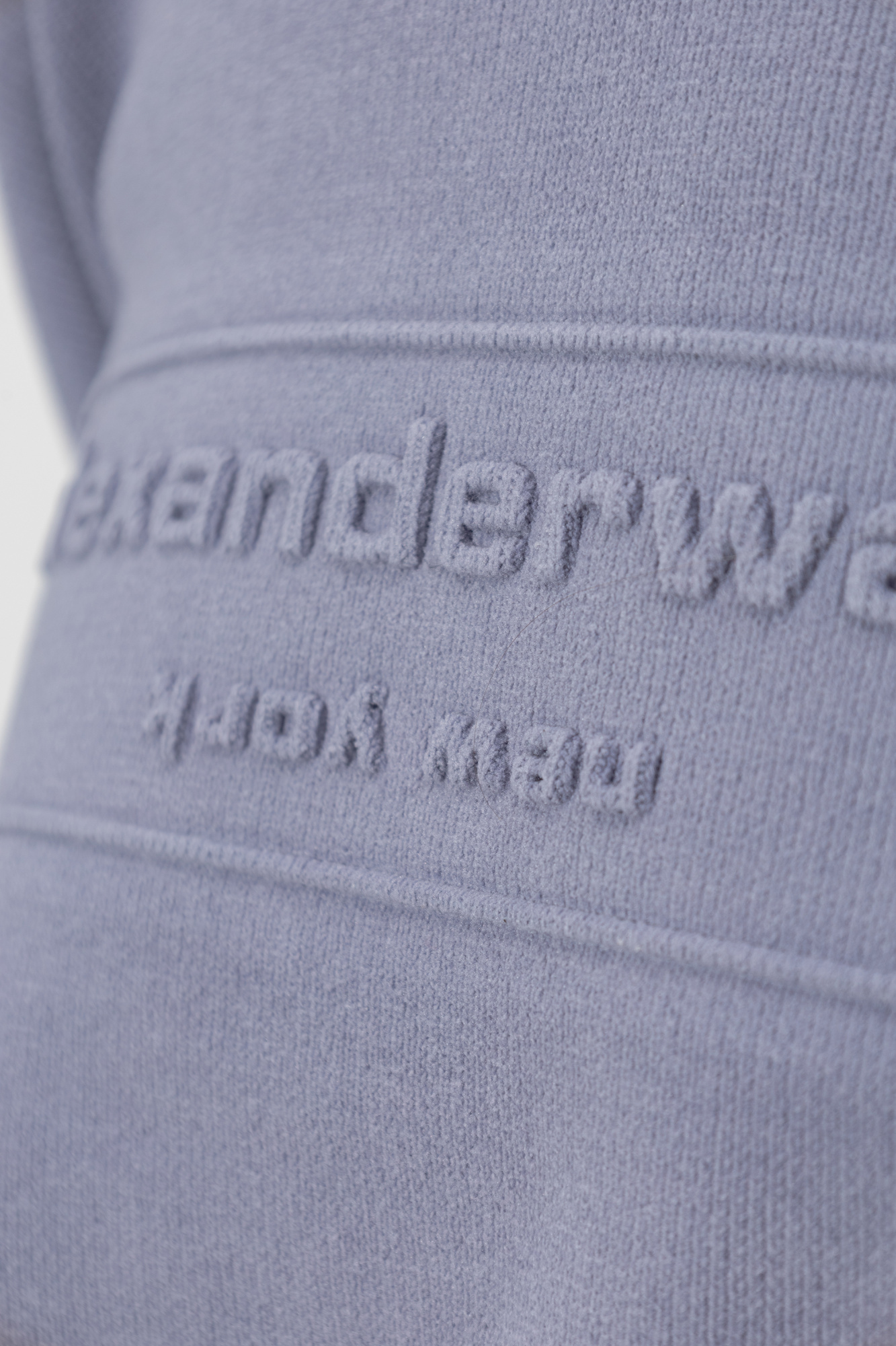 Purple Sweater with embossed logo Alexander Wang - Vitkac Slovakia